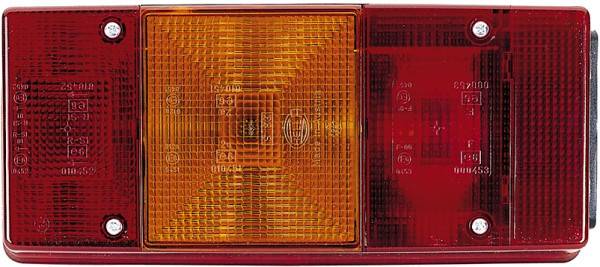 HELLA 9EL 147 096-001 Lichtscheibe, Heckleuchte - Lichtscheibenfarbe: rot - links/rechts