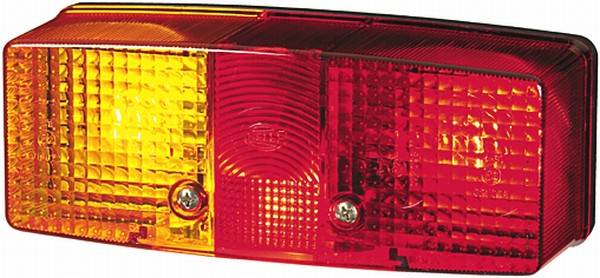 HELLA 2SE 997 111-021 Heckleuchte - 12/24V - Anbau - rechts