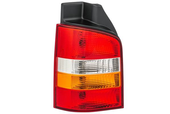 HELLA 2SK 008 579-091 Heckleuchte - Glühlampe - gelb/glasklar/rot - links - für u.a. VW T5 Box (7Ha,