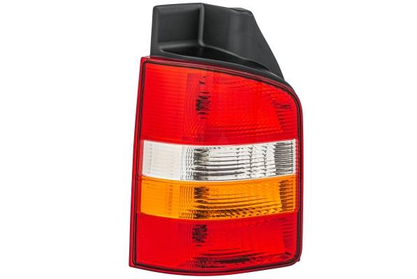 HELLA 2SK 008 579-111 Heckleuchte - Glühlampe - gelb/glasklar/rot - links - für u.a. VW T5 Box (7Ha,