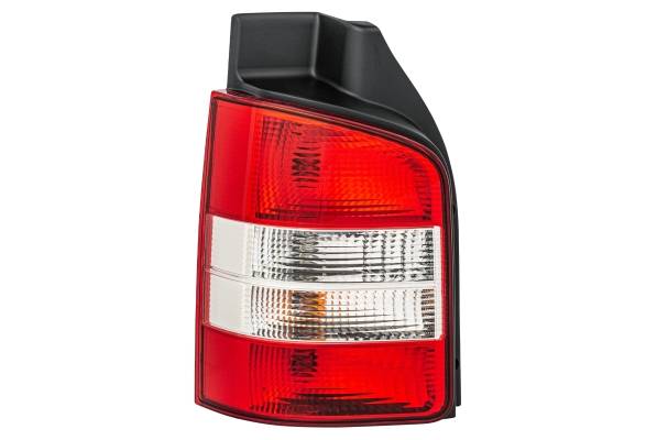 HELLA 2SK 008 579-211 Heckleuchte - Glühlampe - glasklar/rot - links - für u.a. VW T5 Box (7Ha, 7Hh,