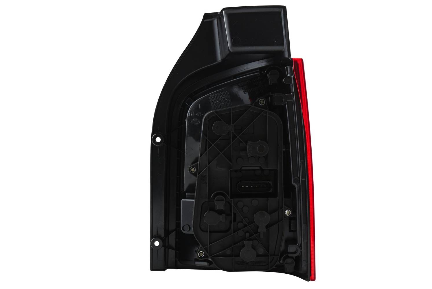 HELLA 2SK 010 318-071 Heckleuchte - Glühlampe - glasklar/rot - links - für u.a. VW T5 (7Hb,7Hj,7Eb,7