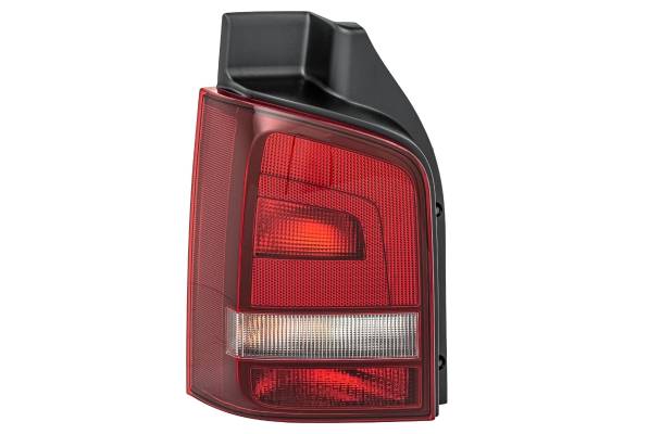 HELLA 2SK 010 318-091 Heckleuchte - Glühlampe - getönt/glasklar/rot - links - für u.a. VW T5 (7Hb,7H