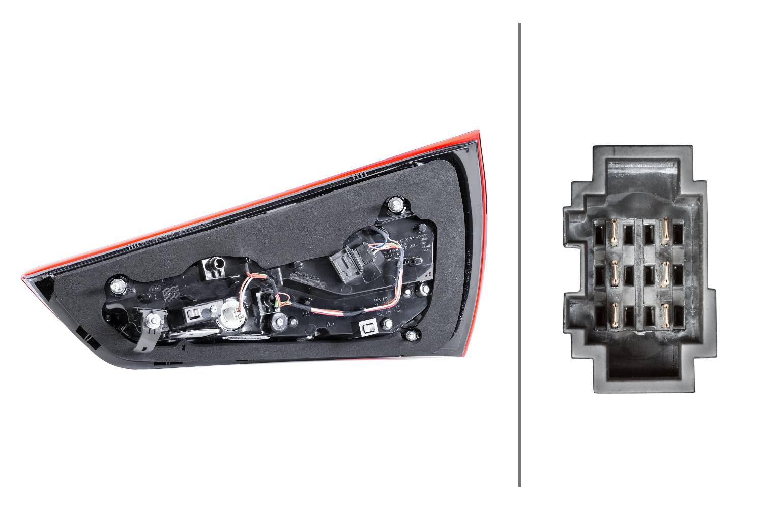 HELLA 2SK 011 735-051 Heckleuchte - LED - links - für u.a. Audi A1 (8X1, 8Xk)