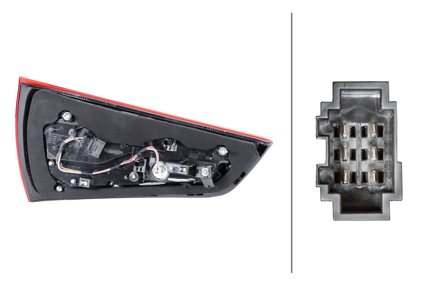 HELLA 2SK 011 735-061 Heckleuchte - LED - rechts - für u.a. Audi A1 (8X1, 8Xk)