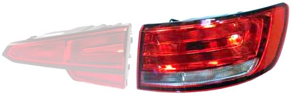 HELLA 2SK 012 248-051 Heckleuchte - Glühlampe - äusserer Teil - links - für u.a. Audi (Faw) A4L (B9,