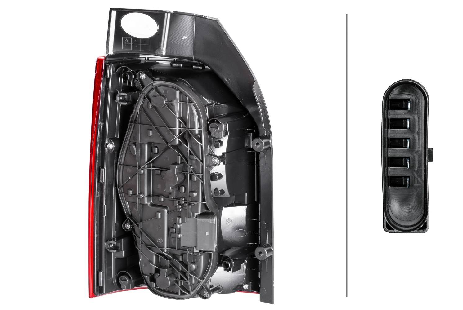 HELLA 2SK 012 336-061 Heckleuchte - rechts - für u.a. VW T6 Box (Sga, Sgh, Sha, Shh)