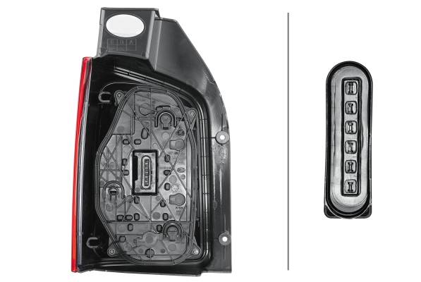 HELLA 2SK 012 338-041 Heckleuchte - rechts - für u.a. VW T6 Box (Sga, Sgh, Sha, Shh)