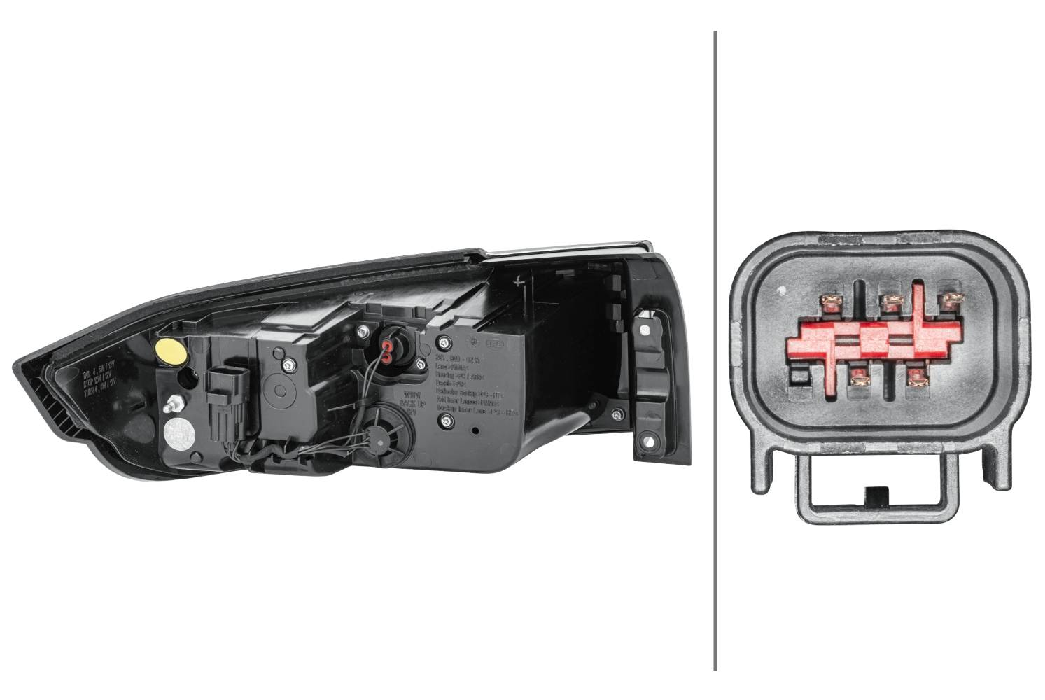 HELLA 2SK 012 379-461 Heckleuchte - rechts - für u.a. Land Rover Range Rover Evoque (L538)