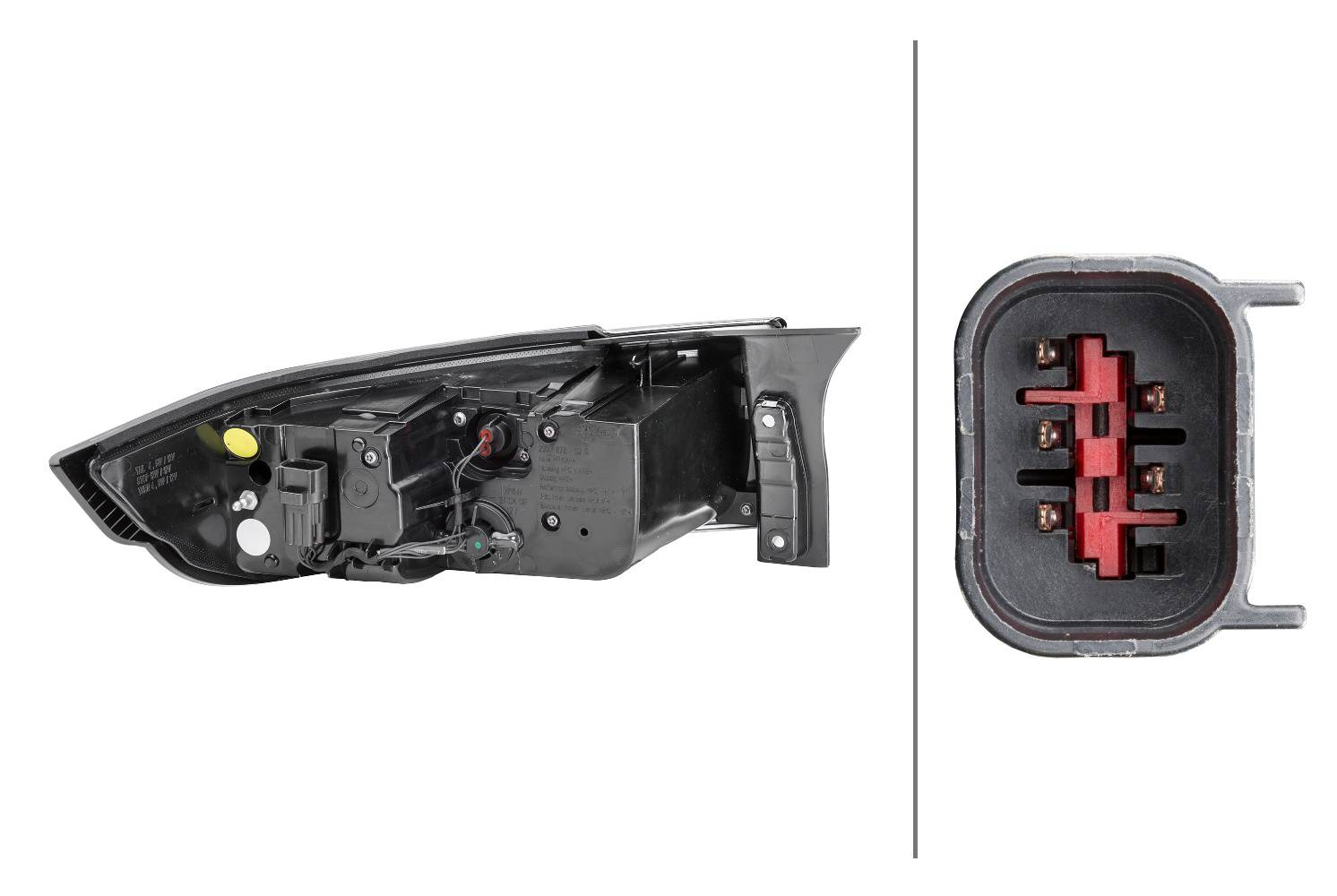 HELLA 2SK 012 379-441 Heckleuchte - rechts - für u.a. Range Rover Evoque Convertible (L538)