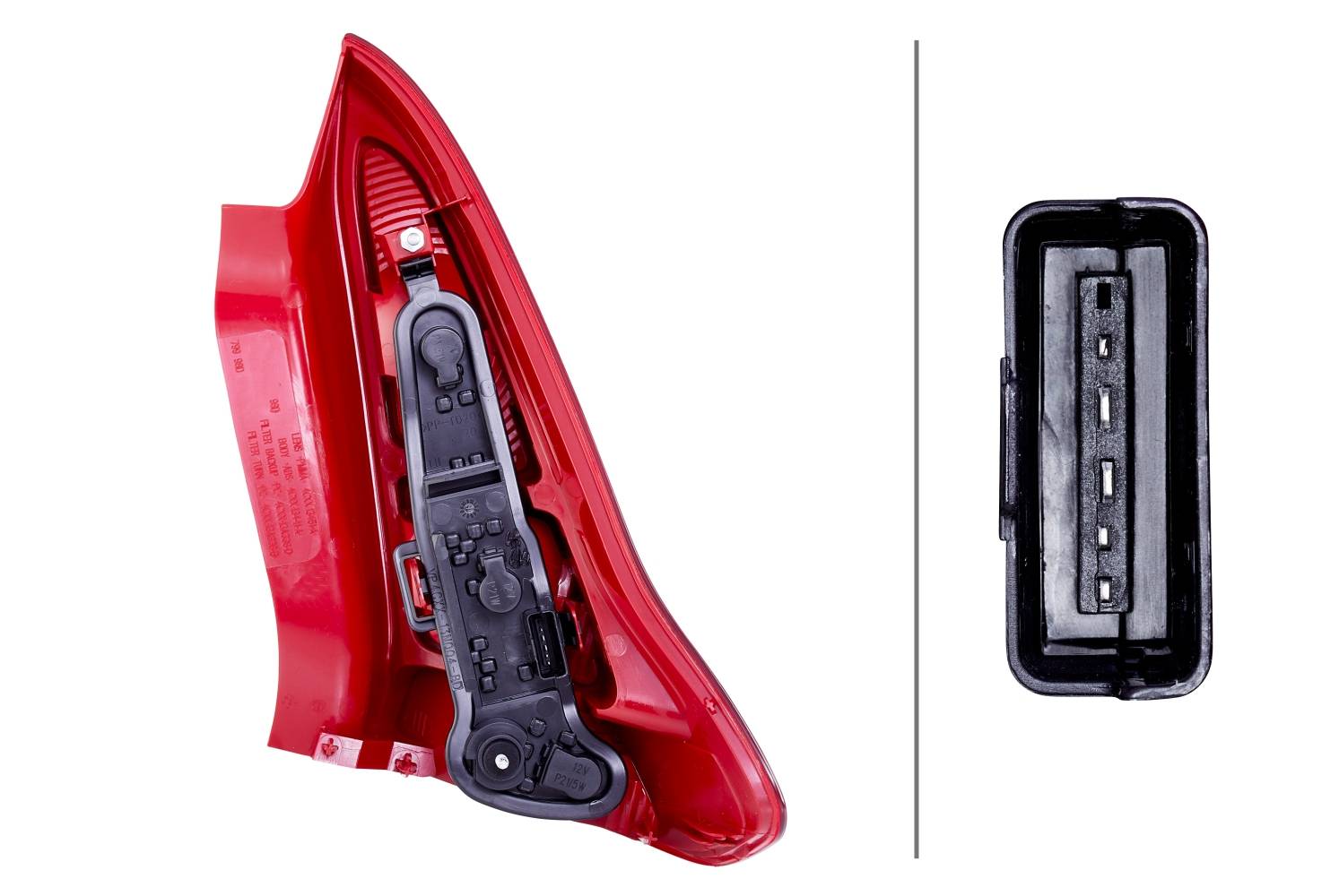 HELLA 2SK 354 032-011 Heckleuchte - Glühlampe - oberer Teil - links - für u.a. Citroën C4 Coupe (La_