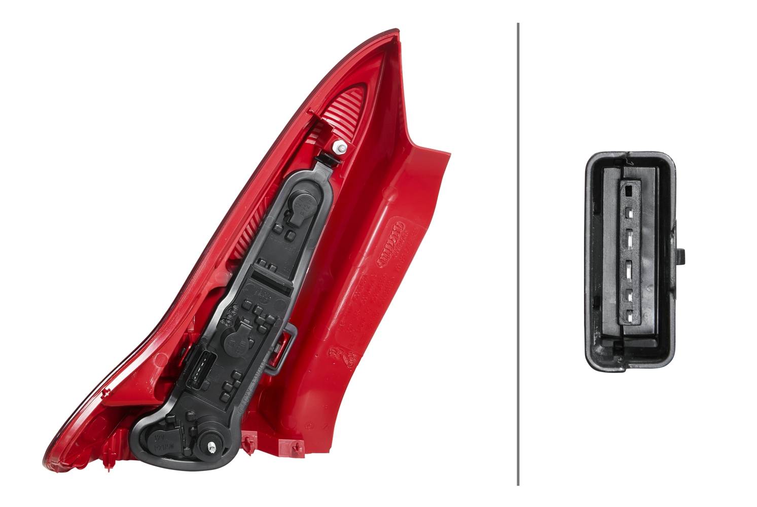 HELLA 2SK 354 032-021 Heckleuchte - Glühlampe - oberer Teil - rechts - für u.a. Citroën C4 Coupe (La