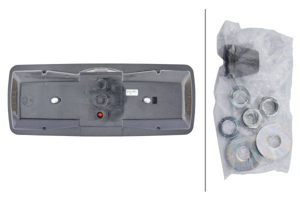 HELLA 2SL 003 567-691 Heckleuchte - 12/24V - Anbau - links