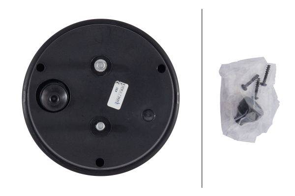 HELLA 2TA 964 169-061 Heckleuchte - 12/24V - Anbau/Einbau - Lichtscheibenfarbe: rot - links/rechts