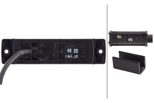 HELLA 2TM 008 645-651 Schlussleuchte - LED - 24V - Anbau - Lichtscheibenfarbe: rot - LED-Lichtfarbe: