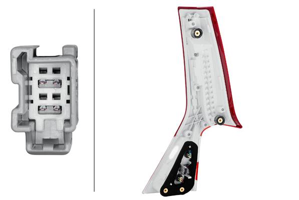 HELLA 2TZ 011 528-031 Heckleuchte - LED - innerer Teil - links - für u.a. Volvo V70 III (135)