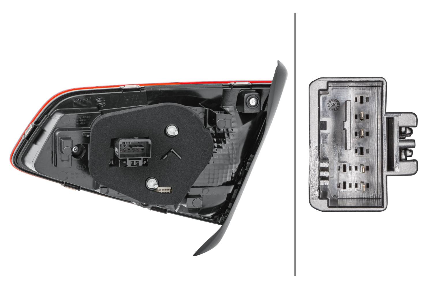 HELLA 2TZ 011 882-071 Heckleuchte - LED - innerer Teil - links - für u.a. VW Passat (3G2, Cb2)