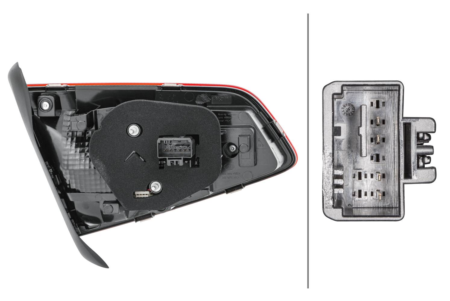HELLA 2TZ 011 882-081 Heckleuchte - LED - innerer Teil - rechts - für u.a. VW Passat (3G2, Cb2)