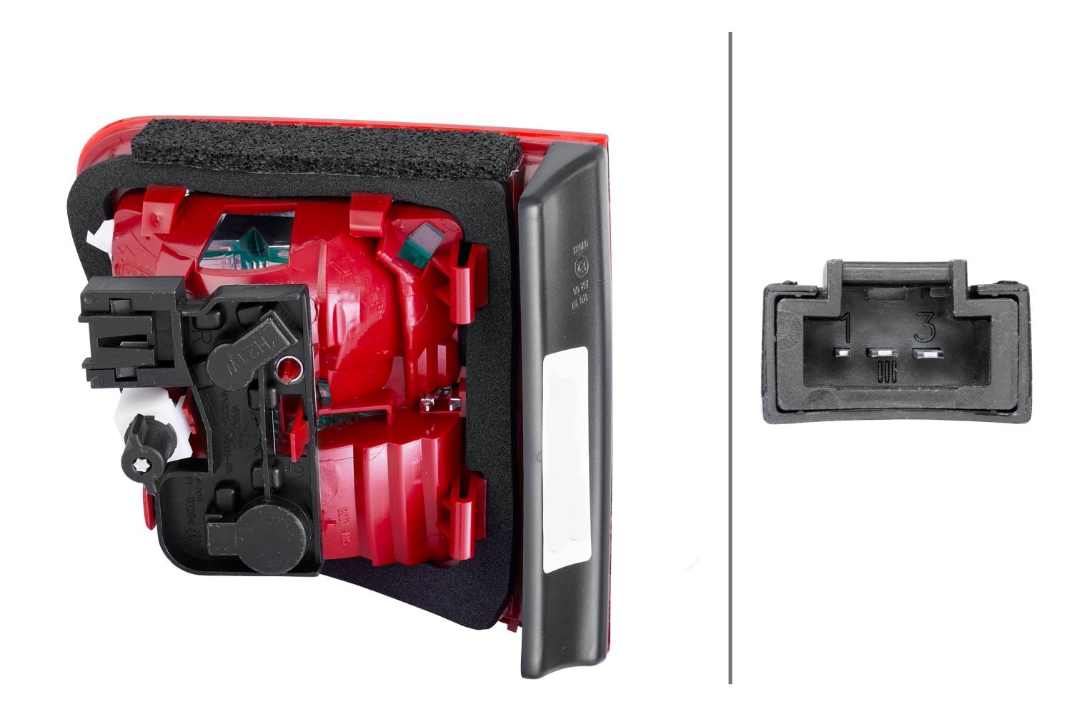 HELLA 2TZ 354 822-041 Heckleuchte - Glühlampe - innerer Teil - rechts - für u.a. Citroën C5 III (Rd_