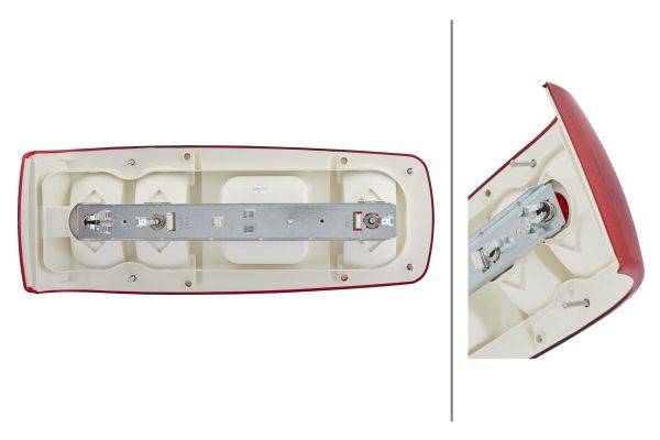 HELLA 2VA 007 502-021 Heckleuchte - Caraluna I - 12V - Einbau - rechts