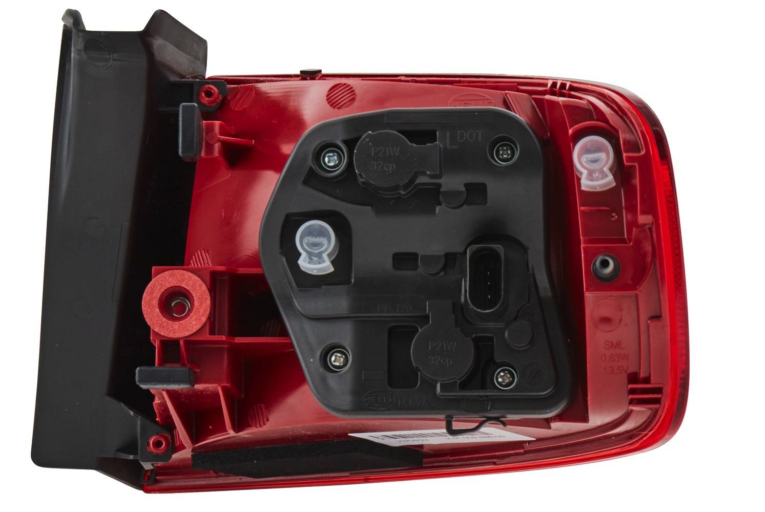 HELLA 2VA 009 686-091 Heckleuchte - Glühlampe - äusserer Teil - links - für u.a. Audi A4 (8K2, B8)