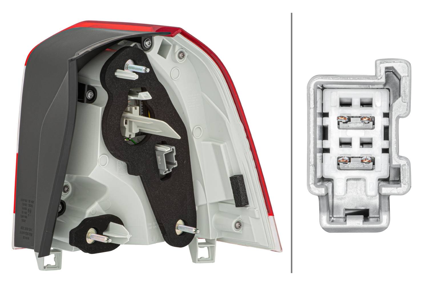HELLA 2VA 011 527-031 Heckleuchte - LED - äusserer Teil - links - für u.a. Volvo V70 III (135)