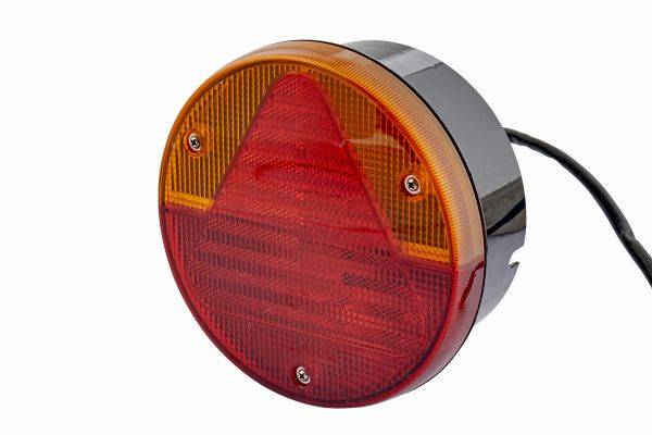 HELLA 2VA 012 497-111 Heckleuchte - 12V - Lichtscheibenfarbe: rot/gelb - Stecker: Amphenol AT - 4-po