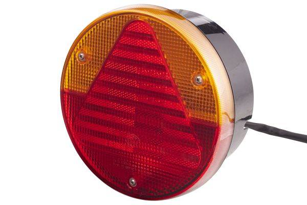 HELLA 2VA 012 497-151 Heckleuchte - Hybrid - 12V - Lichtscheibenfarbe: rot/gelb - LED-Lichtfarbe: ro