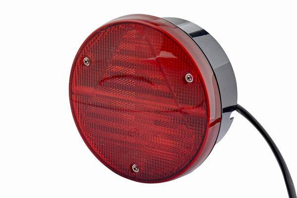 HELLA 2VA 012 497-201 Heckleuchte - 12V - Lichtscheibenfarbe: rot - Kabel: 800mm - Stecker: Flachste