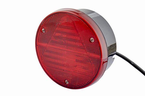 HELLA 2VA 012 497-211 Heckleuchte - 12V - Lichtscheibenfarbe: rot - Kabel: 250mm - Stecker: Amphenol
