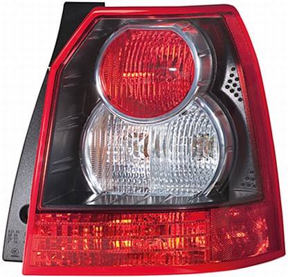 HELLA 2VA 354 666-011 Heckleuchte - Glühlampe - weiß/rot - links - für u.a. Land Rover Freelander 2
