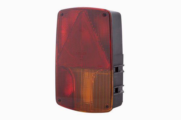 HELLA 2VA 998 233-357 Heckleuchte - Glühlampe - 12V - Anbau - Lichtscheibenfarbe: gelb - links