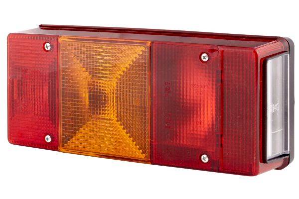 HELLA 2SE 007 547-021 Heckleuchte - 12V - Anbau - Lichtscheibenfarbe: rot - rechts