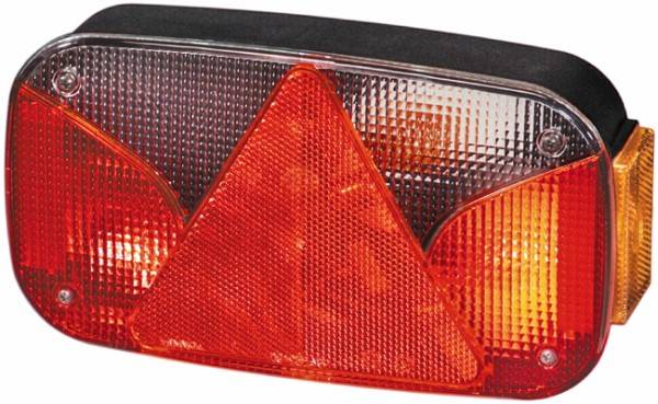 HELLA 2VB 998 232-131 Heckleuchte - 12V - Anbau - 5-polig - links