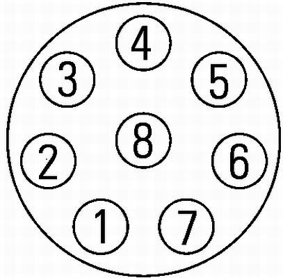 HELLA 2VP 007 323-121 Heckleuchte - 24V - Anbau - 8-polig - rechts