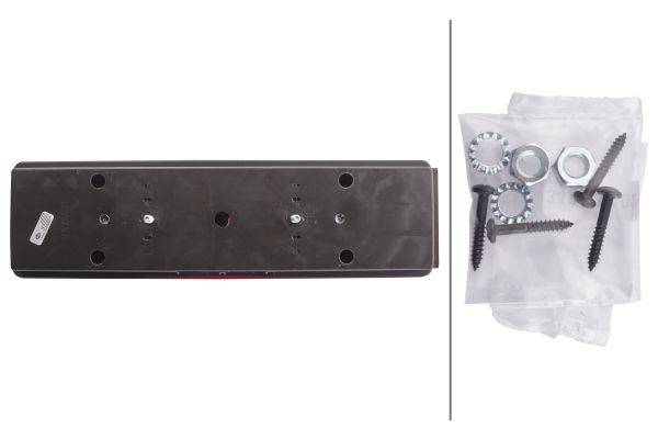 HELLA 2VD 008 204-111 Heckleuchte - Glühlampe - links - für u.a. MB Sprinter 3-T Platform/Chassis (9