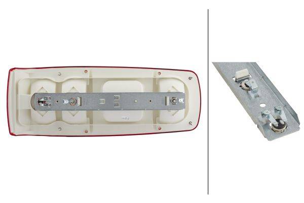 HELLA 2VP 007 502-041 Heckleuchte - Caraluna I - 12V - Einbau - rechts