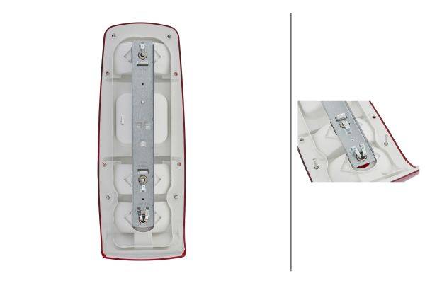 HELLA 2VP 007 502-121 Heckleuchte - Caraluna I - Glühlampe - rechts
