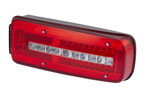 HELLA 2VP 012 381-321 Heckleuchte - Truck Full LED - LED - 24V - Anbau - LED-Lichtfarbe: gelb/rot/we