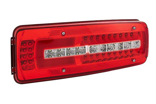 HELLA 2VP 012 381-361 Heckleuchte - Truck Full LED - LED - 24V - Anbau - LED-Lichtfarbe: gelb/rot/we
