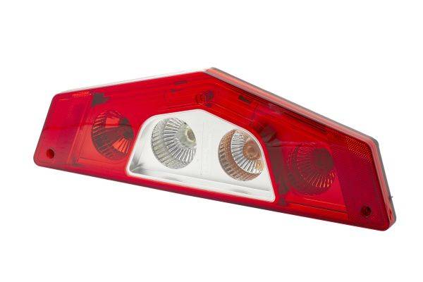 HELLA 2VP 012 570-071 Heckleuchte - Caraluna X - 12V - Einbau - Lichtscheibenfarbe: glasklar/rot - l