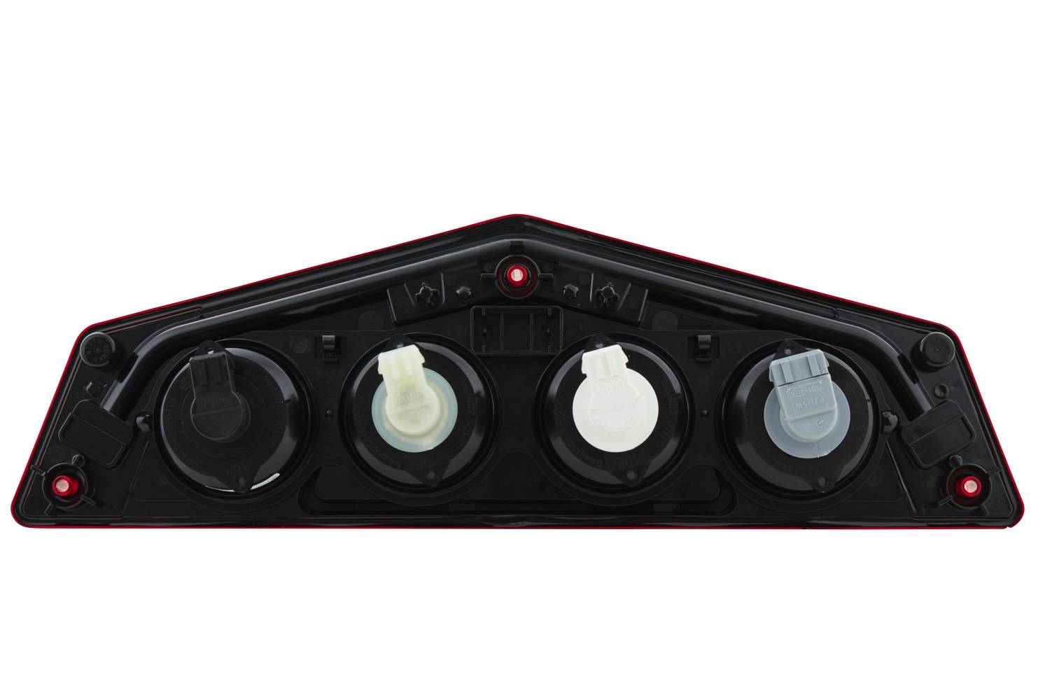 HELLA 2VP 012 570-081 Heckleuchte - Caraluna X - 12V - Einbau - Lichtscheibenfarbe: glasklar/rot - r