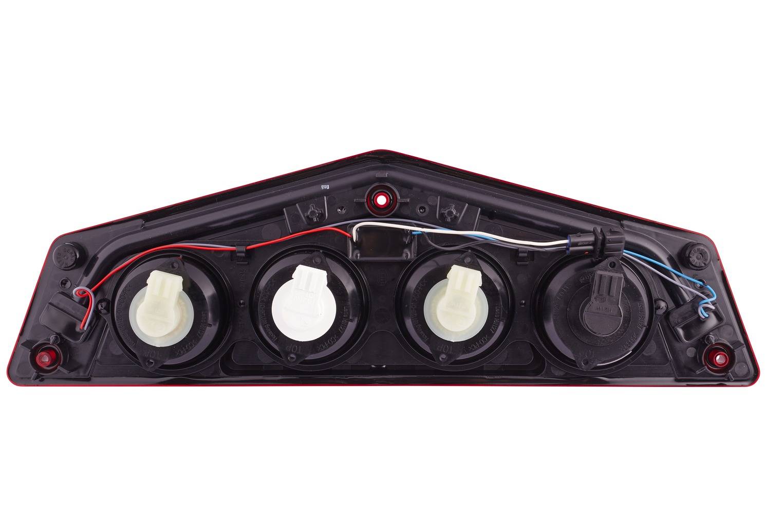 HELLA 2VP 012 570-171 Heckleuchte - Caraluna X - Hybrid - 12V - Einbau - Lichtscheibenfarbe: glaskla