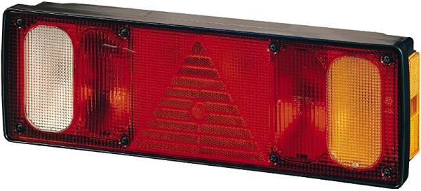 HELLA 2VP 340 450-021 Heckleuchte - EasyConn I - mit senkrechten Lichtkammern - Anbau/PG-Verschraubu