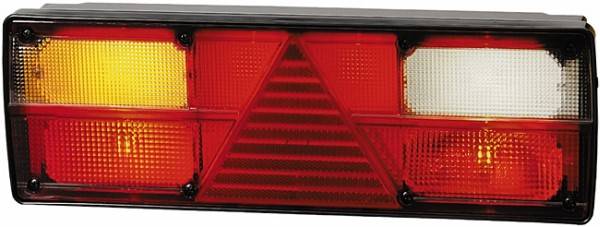 HELLA 2VP 340 450-501 Heckleuchte - EasyConn I - mit waagerechten Lichtkammern - 24V - Anbau - Kabel