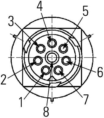 HELLA 2VP 340 888-011 Heckleuchte - 24V - Einbau - links