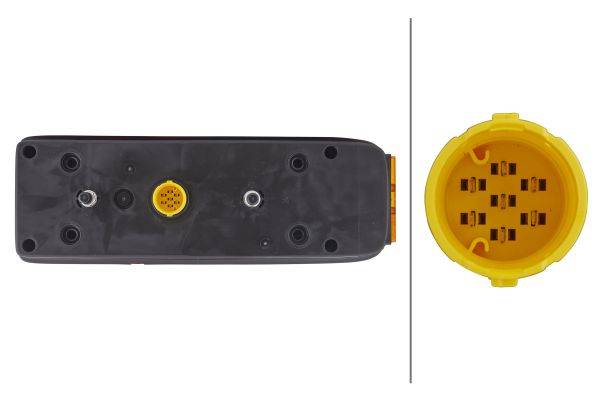 HELLA 2VP 340 930-031 Heckleuchte - EasyConn I - Glühlampe - 24V - Anbau - Stecker: EasyConn 1 x 7 -