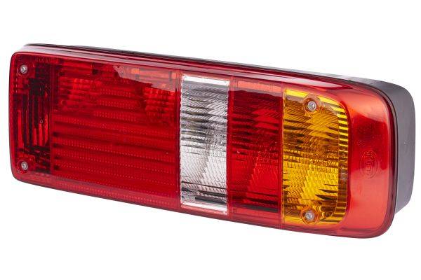HELLA 2VP 340 932-001 Heckleuchte - EasyConn I Hybrid - Hybrid - 24V - Anbau - LED-Lichtfarbe: rot -