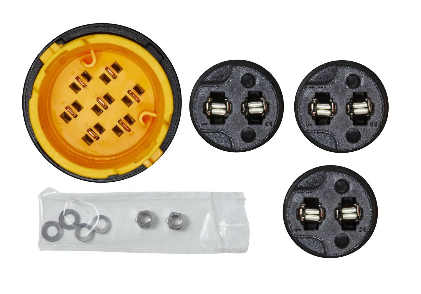 HELLA 2VP 340 960-011 Heckleuchte - LED - 24V - rechteckig - Anbau - Stecker: EasyConn 1 x 7/EasyCon