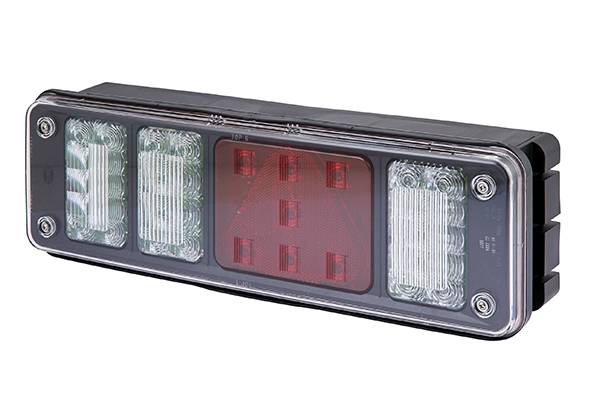 HELLA 2VP 340 960-021 Heckleuchte - LED - 24V - rechteckig - Anbau - Stecker: EasyConn 1 x 7/EasyCon